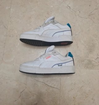 Deportivas Puma Blancas y Azules