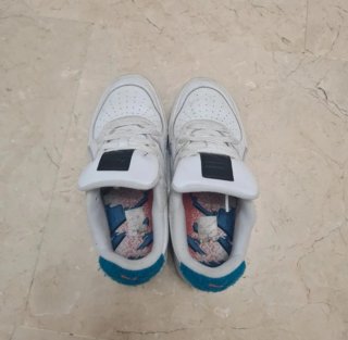 Deportivas Puma Blancas y Azules