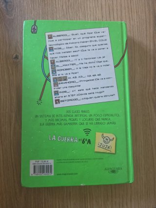 Libro infantil: La guerra de 6o A