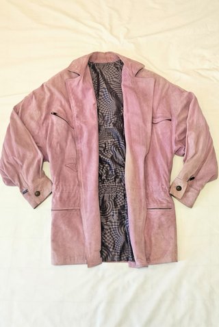 Gianni Versace Chaqueta Vintage Rosa Empolvado 80s