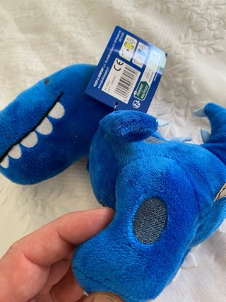 Peluche T-Rex Blu