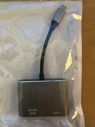 Adaptador USB-C 4K HDMI VGA