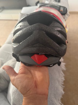 Casco de Bicicleta Bell Rojo y Blanco