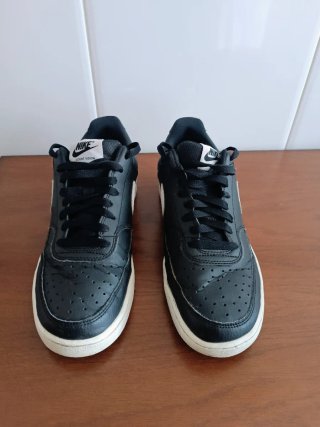 Zapatillas Nike Court Vision Negro Blanco