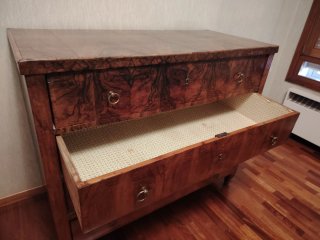 Cassettiera primi '900 in legno