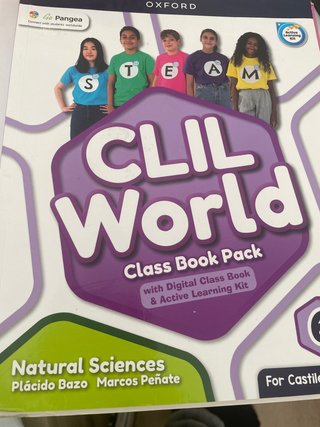 CLIL World 6, Natural Sciences, for Castile & L...