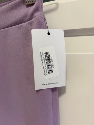 Pantalón lila Glowrias Talla S Con etiqueta Negoci