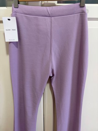 Pantalón lila Glowrias Talla S Con etiqueta Negoci