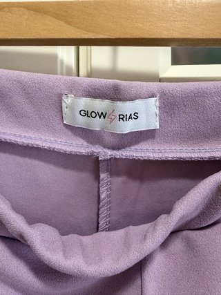 Pantalón lila Glowrias Talla S Con etiqueta Negoci