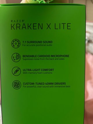 Auriculares Razer Kraken X Lite Gaming