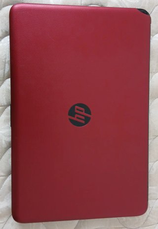 Portátil HP Rojo