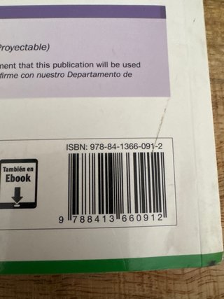 Libro de ingles con ISBN: 9788413660912