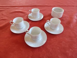 4 tazze caffè Bavaria 1970