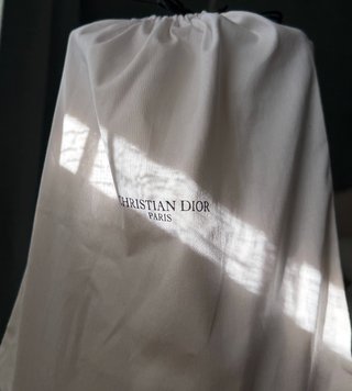 Christian Dior Clutch de Rafia Beige · Nuevo · Con