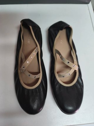 Bailarinas Wonders negras con brillantes