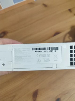 Nintendo Wii + Cable alimentación