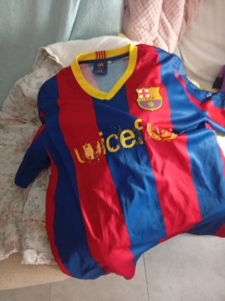 Camiseta Nike Messi 10 Firmada Talla xl