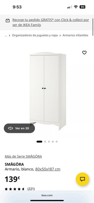 Armario blanco