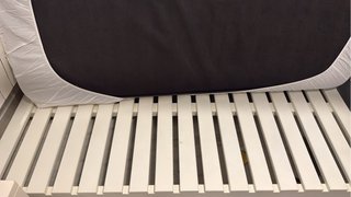 Cama Montessori Madera Maciza Blanca