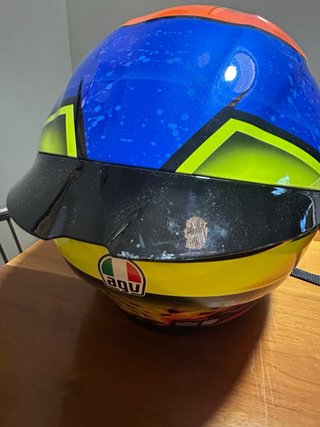 Casco AGV KS1 Blu/Arancione
