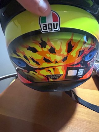 Casco AGV KS1 Blu/Arancione