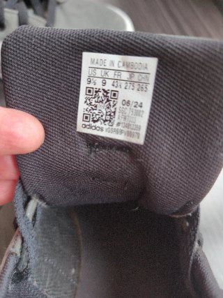 Adidas Sneakers Grises Talla 43.5