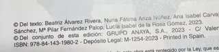 Libro Matemáticas 4º de primaria, Anaya