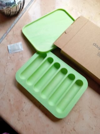 Stampo per ghiaccio Waterdrop verde