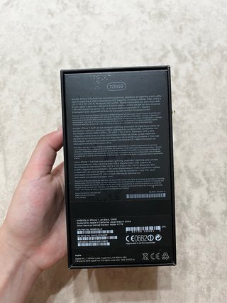 Scatola originale iPhone 7 Nero