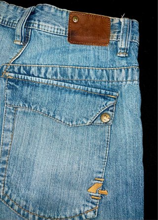 Pantalón corto vaquero C&A azul XL