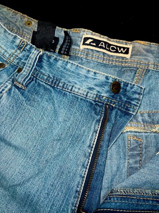 Pantalón corto vaquero C&A azul XL
