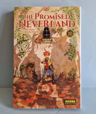 COFRE Y TOMO 10 THE PROMISED NEVERLAND EN ESPAÑOL