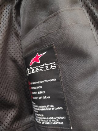 Chaqueta Cuero Alpinestars Talla 56 XL