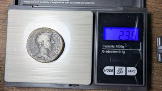 Sestercio Marco Aurelio 166 d.C.