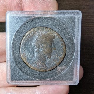 Sestercio Marco Aurelio 166 d.C.