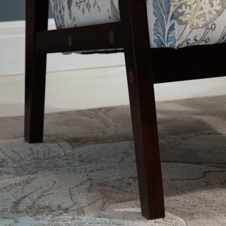 Sedia per Soggiorno Poltroncina Imbottita con Brac