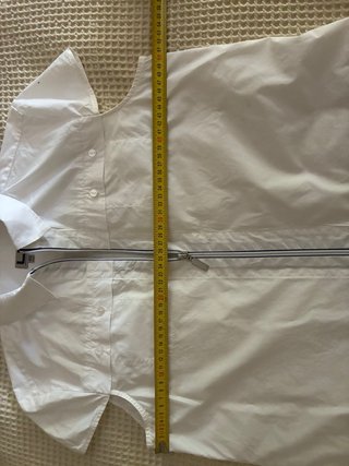 Camisa Adolfo Domínguez Blanca Cremallera