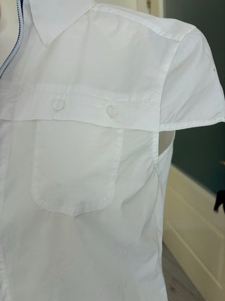 Camisa Adolfo Domínguez Blanca Cremallera