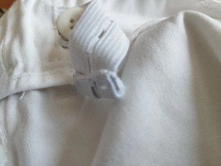 Pantalón blanco algodón 7/8 años de zagirls