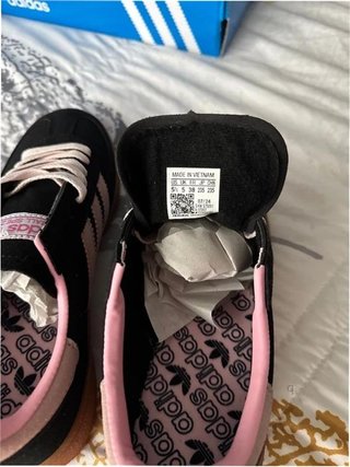 Adidas Handball Spezial Negro Rosa Talla 38