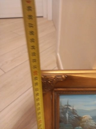 Quadro olio su tavola anni 70-80