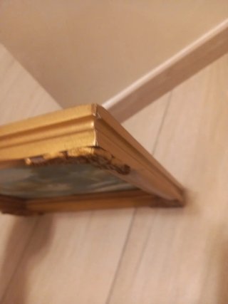 Quadro olio su tavola anni 70-80