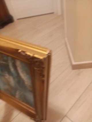Quadro olio su tavola anni 70-80