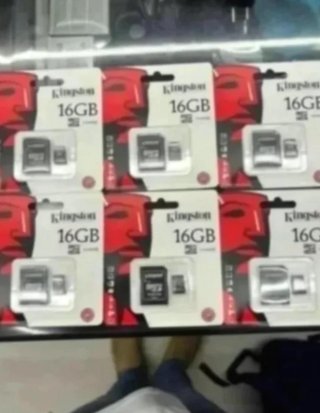 Lote 6 MicroSD 16GB Kingston Class 4 + Adaptador