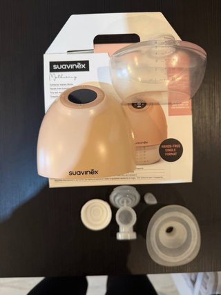 Extractor leche eléctrico manos libres Suavinex
