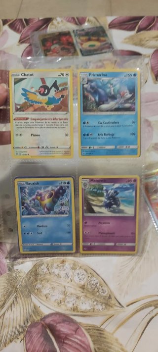 Lote cartas Pokémon Variadas