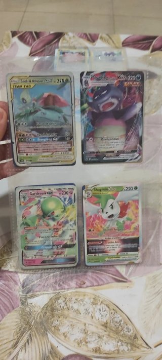 Lote cartas Pokémon Variadas