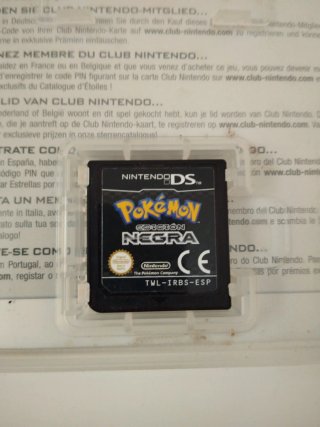 Pokémon Edición Negra Nintendo DS