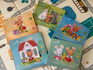 Linda Kids&Us curso completo 5 libros inglés