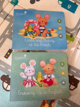 Linda Kids&Us curso completo 5 libros inglés